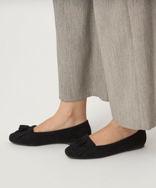 green label relaxing / グリーンレーベル リラクシング フラットシューズ | 【WEB限定】キルトタッセル フラットシューズ 撥水 | 詳細9