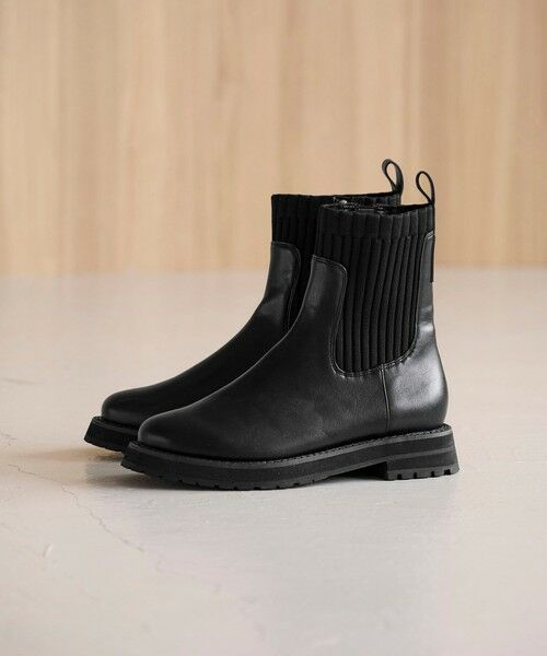 green label relaxing / グリーンレーベル リラクシング ブーツ（ロング丈） | ストレッチ ショートブーツ 撥水 | 詳細1