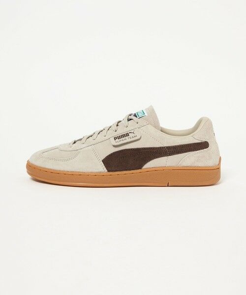 green label relaxing/O[[x NVO yEXCLUSIVEzPUMASUPER TEAM Xj[J[i22.5cm`25cmj BEIGE 23cm