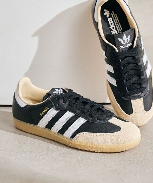 green label relaxing/グリーンレーベル リラクシング 【国内EXCLUSIVE】<adidas Originals>SAMBA OG ブラック スニーカー(22.5-25cm) BLACK 23.5cm green label relaxing/グリーンレーベル リラクシング 【国内EXCLUSIVE】<adidas Originals>SAMBA OG ブラック スニーカー(22.5-25cm) BLACK 23.5cm