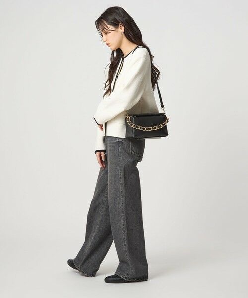 green label relaxing / グリーンレーベル リラクシング ショルダーバッグ | ＜PRATO MADE IN ITALY＞キューブ チェーンバッグ | 詳細3