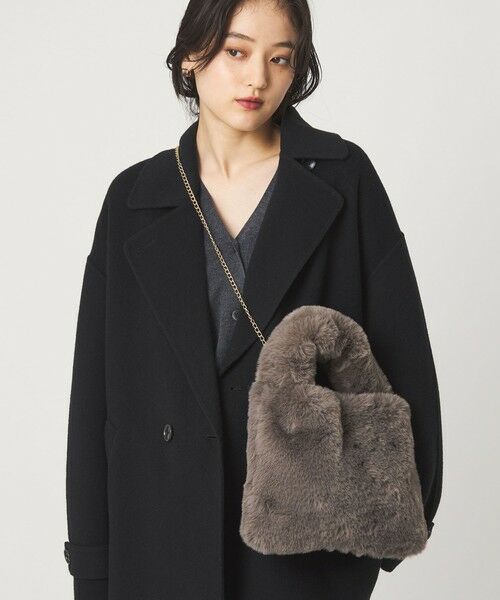 green label relaxing / グリーンレーベル リラクシング ショルダーバッグ | ＜CLANATE＞ファーチェーン バッグ | 詳細1