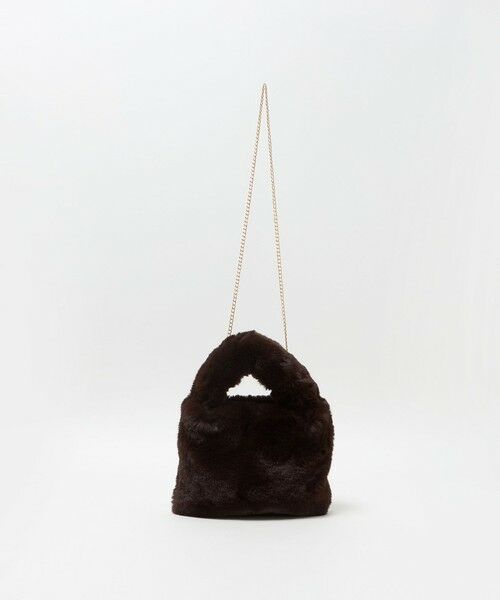 green label relaxing / グリーンレーベル リラクシング ショルダーバッグ | ＜CLANATE＞ファーチェーン バッグ | 詳細5