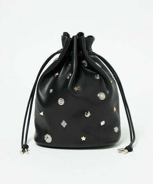 green label relaxing / グリーンレーベル リラクシング ショルダーバッグ | スタッズ ドローストリング バッグ | 詳細4