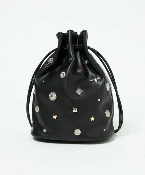 green label relaxing / グリーンレーベル リラクシング ショルダーバッグ | スタッズ ドローストリング バッグ | 詳細6