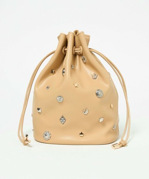 green label relaxing / グリーンレーベル リラクシング ショルダーバッグ | スタッズ ドローストリング バッグ | 詳細14