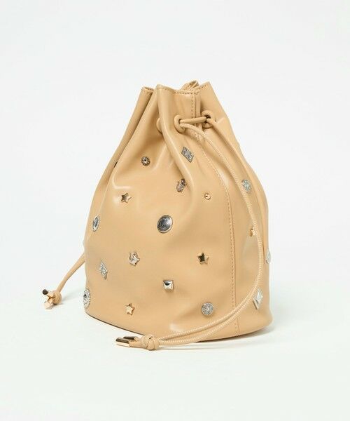 green label relaxing / グリーンレーベル リラクシング ショルダーバッグ | スタッズ ドローストリング バッグ | 詳細15
