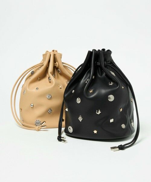 green label relaxing / グリーンレーベル リラクシング ショルダーバッグ | スタッズ ドローストリング バッグ | 詳細18