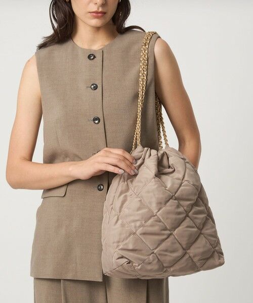 green label relaxing / グリーンレーベル リラクシング ショルダーバッグ | キルトチェーン ショルダーバッグ | 詳細10