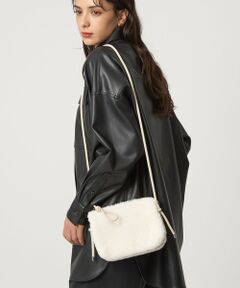 green label relaxing / グリーンレーベル リラクシング ショルダーバッグ | ボア ジップ ミニショルダーバッグ / ポシェット