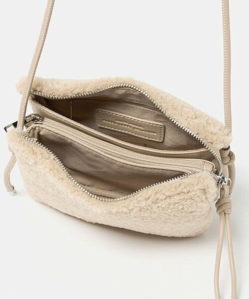 green label relaxing / グリーンレーベル リラクシング ショルダーバッグ | ボア ジップ ミニショルダーバッグ / ポシェット | 詳細17