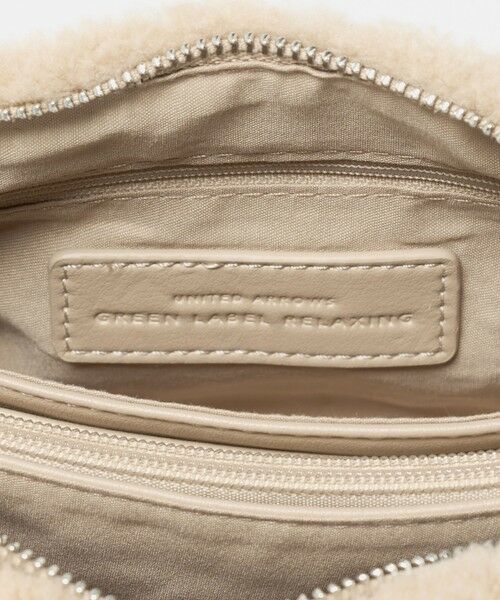 green label relaxing / グリーンレーベル リラクシング ショルダーバッグ | ボア ジップ ミニショルダーバッグ / ポシェット | 詳細18