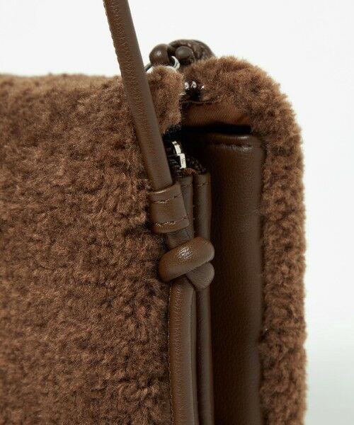 green label relaxing / グリーンレーベル リラクシング ショルダーバッグ | ボア ジップ ミニショルダーバッグ / ポシェット | 詳細29