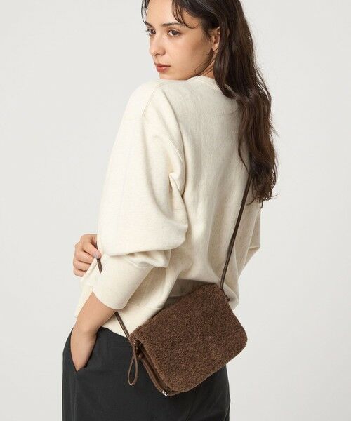 green label relaxing / グリーンレーベル リラクシング ショルダーバッグ | ボア ジップ ミニショルダーバッグ / ポシェット | 詳細20