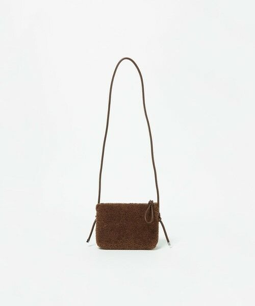 green label relaxing / グリーンレーベル リラクシング ショルダーバッグ | ボア ジップ ミニショルダーバッグ / ポシェット | 詳細21