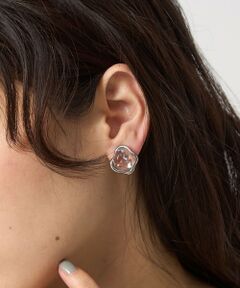 green label relaxing / グリーンレーベル リラクシング ピアス・イヤリング | メルティ クリア フレーム イヤリング