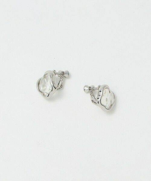 green label relaxing / グリーンレーベル リラクシング ピアス・イヤリング | メルティ クリア フレーム イヤリング | 詳細2