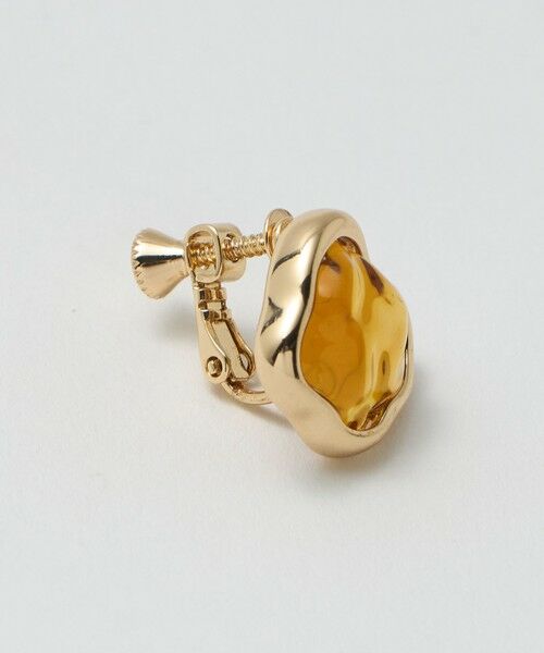 green label relaxing / グリーンレーベル リラクシング ピアス・イヤリング | メルティ クリア フレーム イヤリング | 詳細8