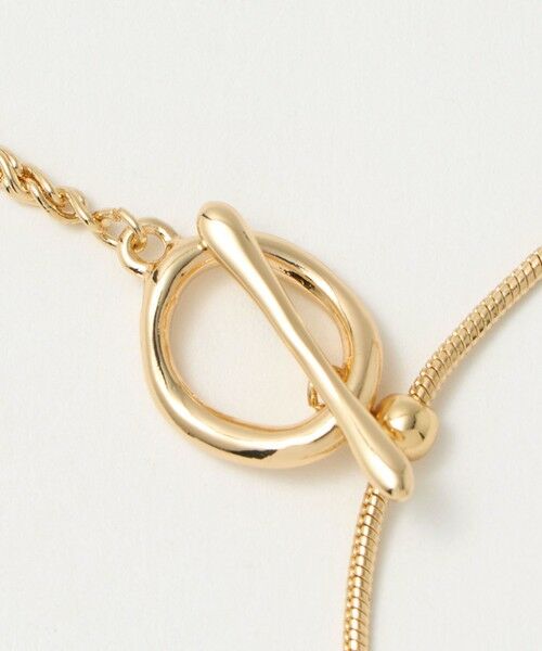 green label relaxing / グリーンレーベル リラクシング ネックレス・ペンダント・チョーカー | 3WAY チェーンコンビ スライド ネックレス | 詳細7