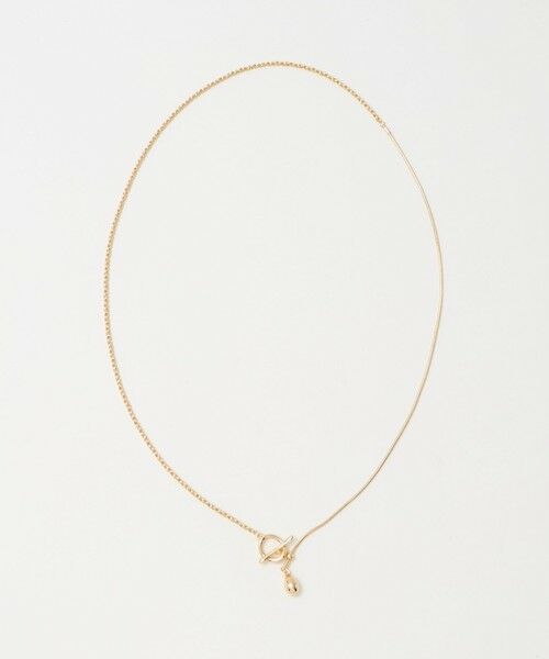 green label relaxing / グリーンレーベル リラクシング ネックレス・ペンダント・チョーカー | 3WAY チェーンコンビ スライド ネックレス | 詳細9