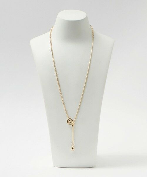 green label relaxing / グリーンレーベル リラクシング ネックレス・ペンダント・チョーカー | 3WAY チェーンコンビ スライド ネックレス | 詳細10
