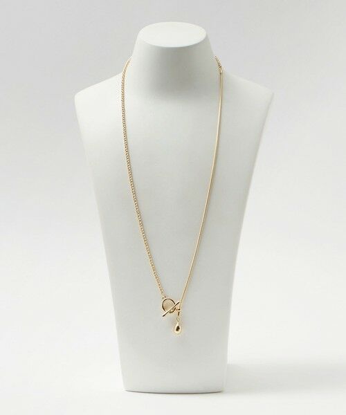 green label relaxing / グリーンレーベル リラクシング ネックレス・ペンダント・チョーカー | 3WAY チェーンコンビ スライド ネックレス | 詳細11