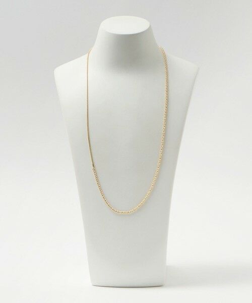 green label relaxing / グリーンレーベル リラクシング ネックレス・ペンダント・チョーカー | 3WAY チェーンコンビ スライド ネックレス | 詳細12