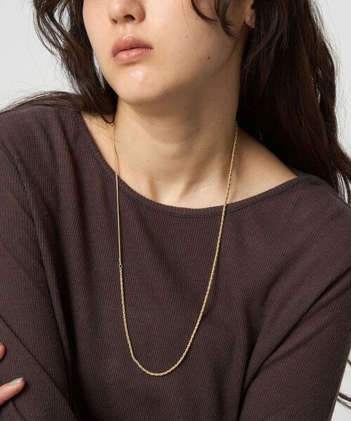 green label relaxing / グリーンレーベル リラクシング ネックレス・ペンダント・チョーカー | 3WAY チェーンコンビ スライド ネックレス | 詳細3