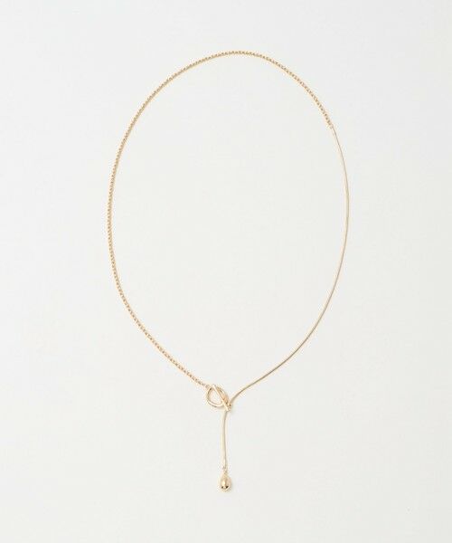 green label relaxing / グリーンレーベル リラクシング ネックレス・ペンダント・チョーカー | 3WAY チェーンコンビ スライド ネックレス | 詳細4