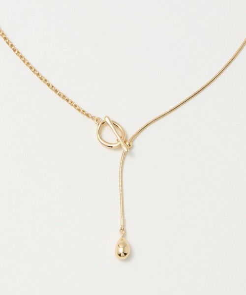 green label relaxing / グリーンレーベル リラクシング ネックレス・ペンダント・チョーカー | 3WAY チェーンコンビ スライド ネックレス | 詳細5