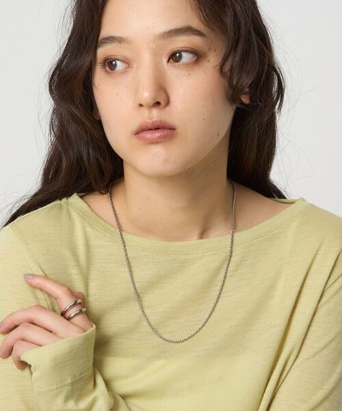 green label relaxing / グリーンレーベル リラクシング ネックレス・ペンダント・チョーカー | 3WAY チェーンコンビ スライド ネックレス | 詳細16