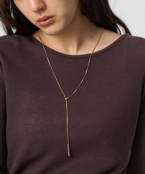 green label relaxing / グリーンレーベル リラクシング ネックレス・ペンダント・チョーカー | 2WAY ドロップスライド ネックレス | 詳細1