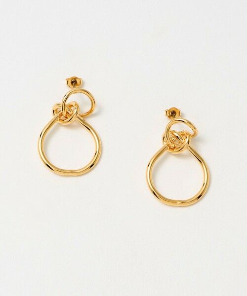 green label relaxing/グリーンレーベル リラクシング リングコンビ スウィング ピアス GOLD FREE green label relaxing/グリーンレーベル リラクシング リングコンビ スウィング ピアス GOLD FREE