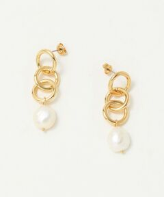 green label relaxing / グリーンレーベル リラクシング ピアス・イヤリング | リング＆淡水パール ピアス