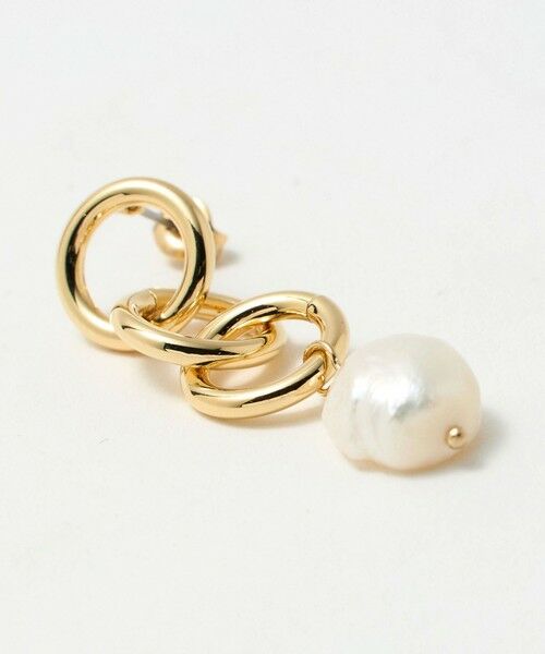 green label relaxing / グリーンレーベル リラクシング ピアス・イヤリング | リング＆淡水パール ピアス | 詳細4