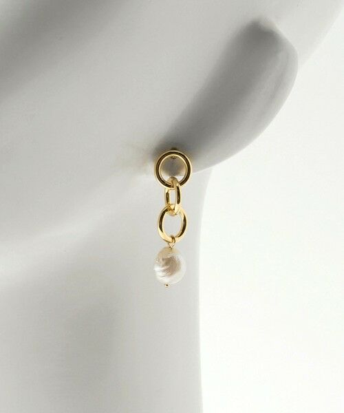 green label relaxing / グリーンレーベル リラクシング ピアス・イヤリング | リング＆淡水パール ピアス | 詳細5
