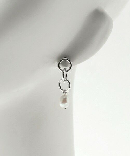 green label relaxing / グリーンレーベル リラクシング ピアス・イヤリング | リング＆淡水パール ピアス | 詳細8