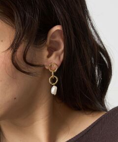 green label relaxing / グリーンレーベル リラクシング ピアス・イヤリング | リング＆淡水パール イヤリング