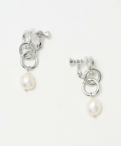 green label relaxing / グリーンレーベル リラクシング ピアス・イヤリング | リング＆淡水パール イヤリング | 詳細9