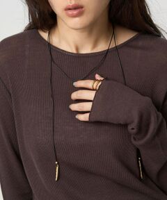 green label relaxing / グリーンレーベル リラクシング ネックレス・ペンダント・チョーカー | 2WAYコード＆バー ネックレス