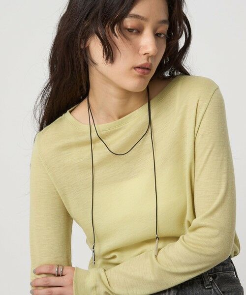 green label relaxing / グリーンレーベル リラクシング ネックレス・ペンダント・チョーカー | 2WAYコード＆バー ネックレス | 詳細7