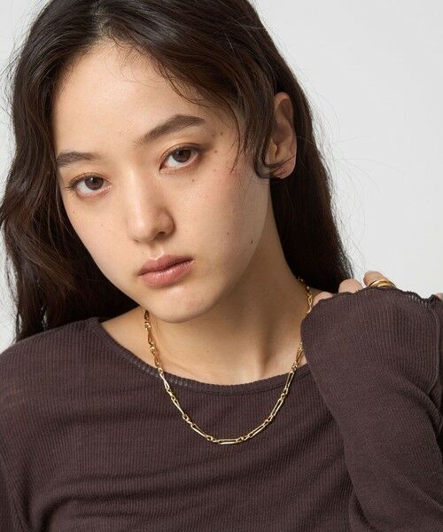 green label relaxing / グリーンレーベル リラクシング ネックレス・ペンダント・チョーカー | ツイストデザイン チェーンネックレス | 詳細1