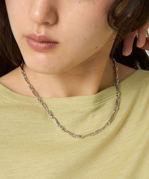 green label relaxing / グリーンレーベル リラクシング ネックレス・ペンダント・チョーカー | ツイストデザイン チェーンネックレス | 詳細7