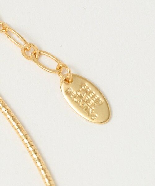 green label relaxing / グリーンレーベル リラクシング ネックレス・ペンダント・チョーカー | メタリックライン ネックレス | 詳細5