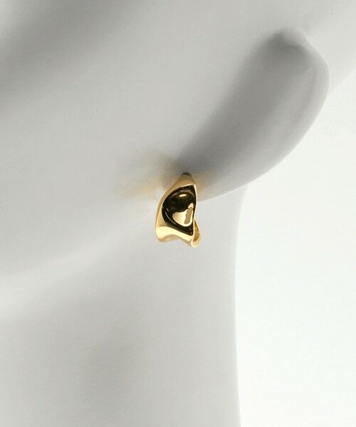 green label relaxing / グリーンレーベル リラクシング ピアス・イヤリング | プレート フープ ピアス | 詳細5