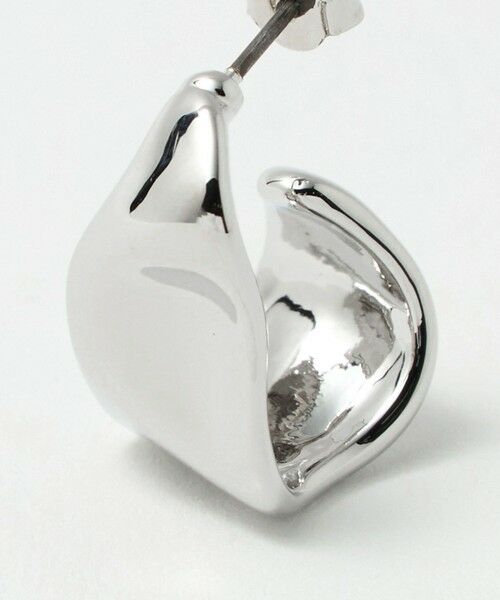 green label relaxing / グリーンレーベル リラクシング ピアス・イヤリング | プレート フープ ピアス | 詳細6