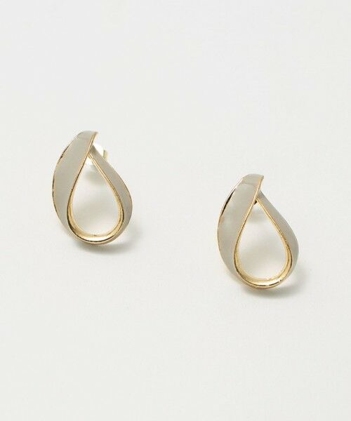 green label relaxing/グリーンレーベル リラクシング シズクライン ピアス BEIGE FREE green label relaxing/グリーンレーベル リラクシング シズクライン ピアス BEIGE FREE
