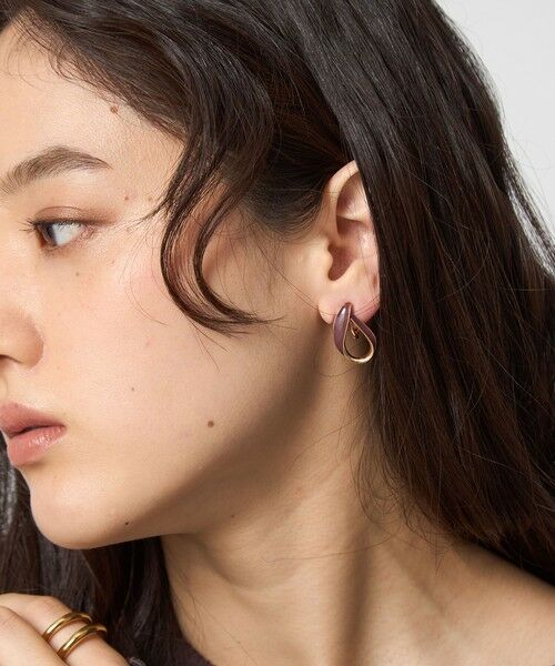 green label relaxing/グリーンレーベル リラクシング シズクライン イヤリング MD. BROWN FREE green label relaxing/グリーンレーベル リラクシング シズクライン イヤリング MD. BROWN FREE
