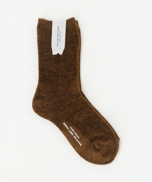 green label relaxing/グリーンレーベル リラクシング モール ソックス / 靴下 MD. BROWN FREE green label relaxing/グリーンレーベル リラクシング モール ソックス / 靴下 MD. BROWN FREE
