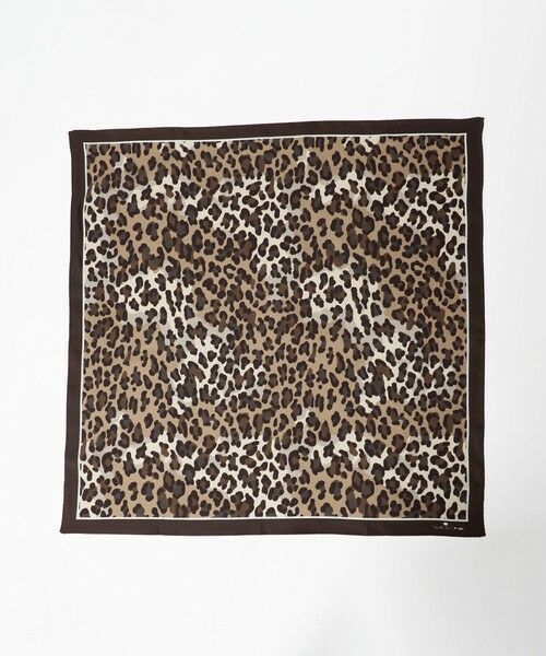 green label relaxing / グリーンレーベル リラクシング マフラー・ショール・スヌード・ストール | ＜Feuille de Cocoon＞スカーフ | 詳細1